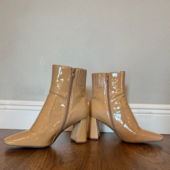 Free People by Jeffrey Campbell Candy Land Ankle Boots Women block heels 11 - Picture 4 of 14